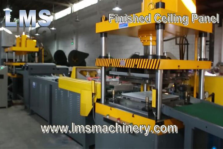 LMS CEILING TILE 600X600 AUTO PRODUCTION LINE-WITH FILM APPLICATOR
